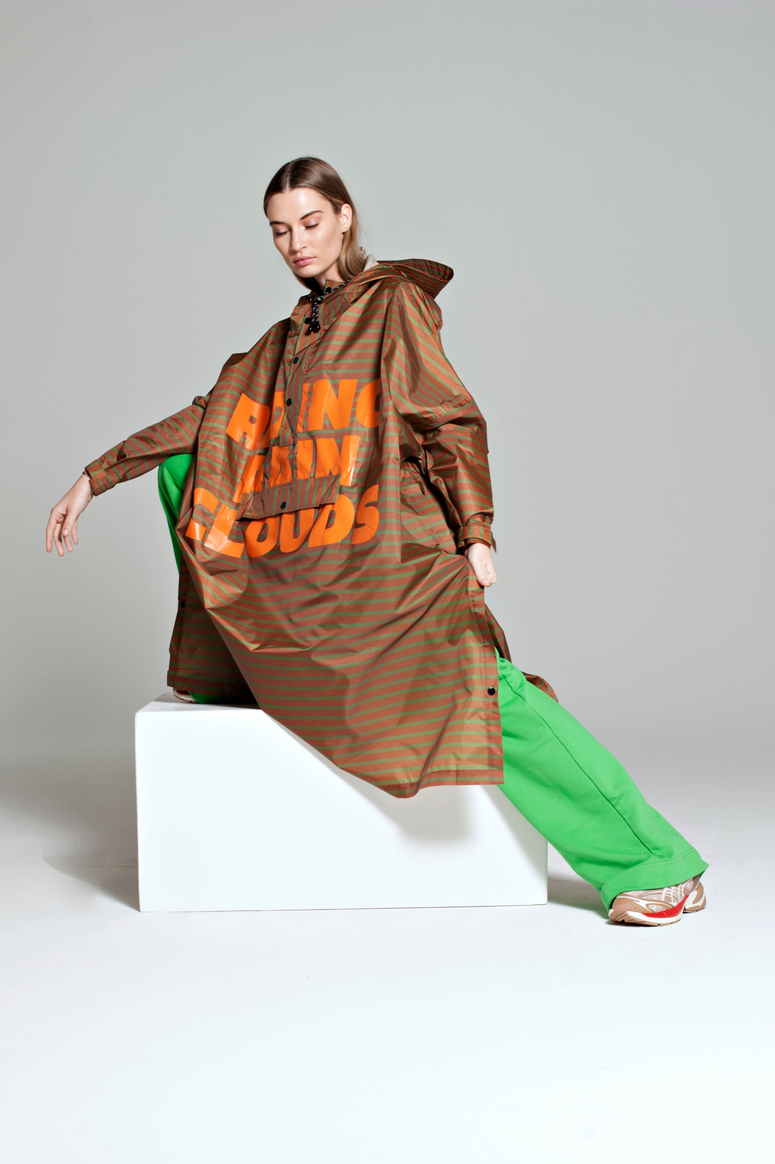 Image of Breton Green Diary - Rain Poncho